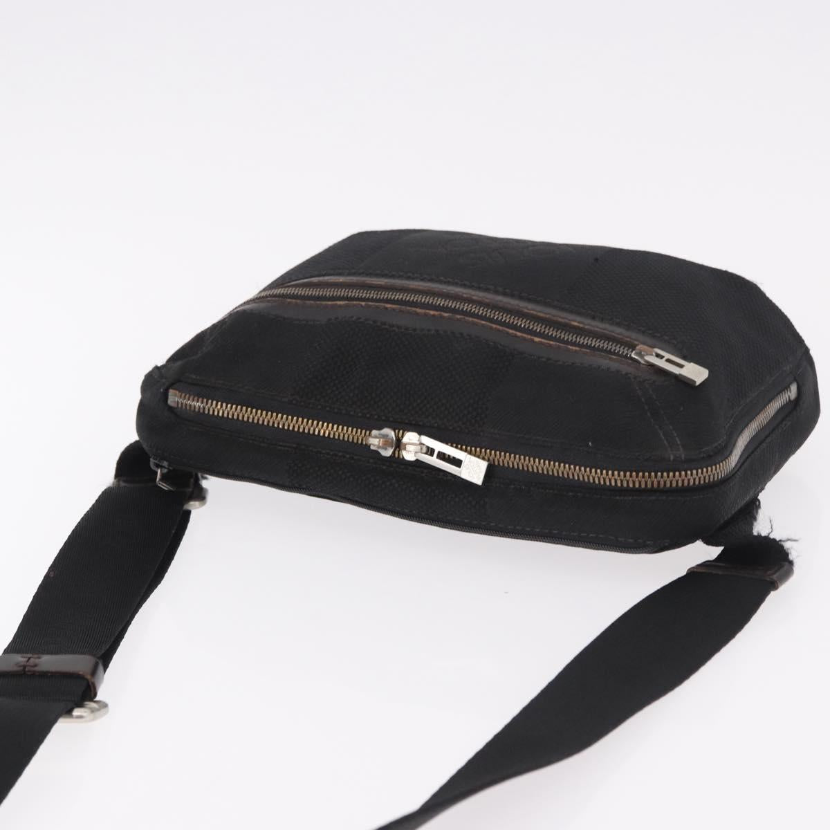LOUIS VUITTON Damier Geant Arche Body Bag Noir M93021 LV Auth am11848