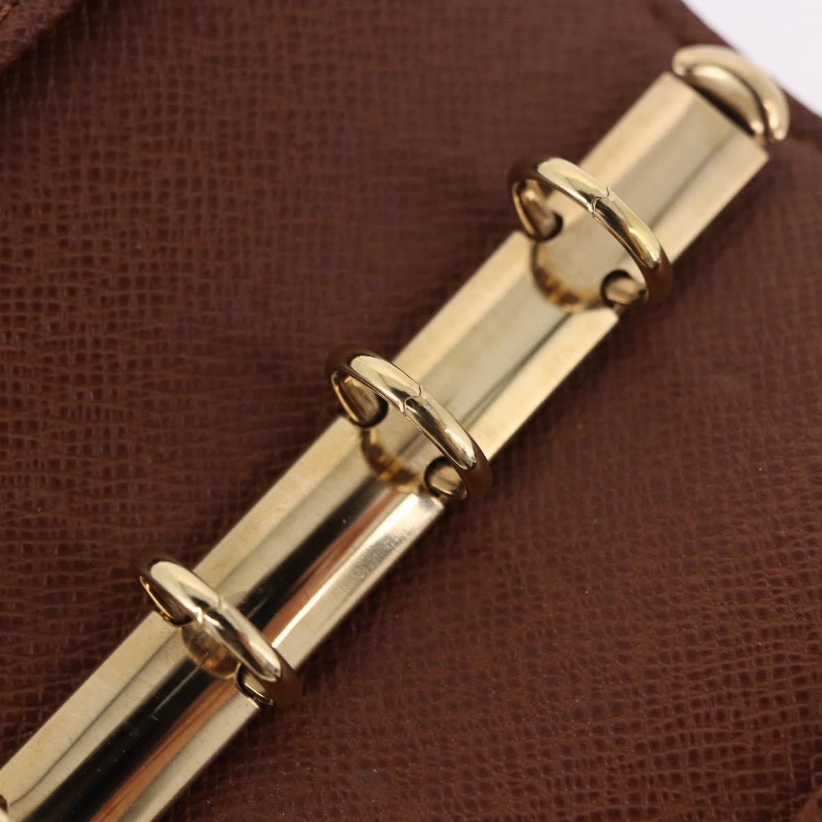 LOUIS VUITTON Monogram Agenda PM Day Planner Cover R20005 LV Auth am11850V