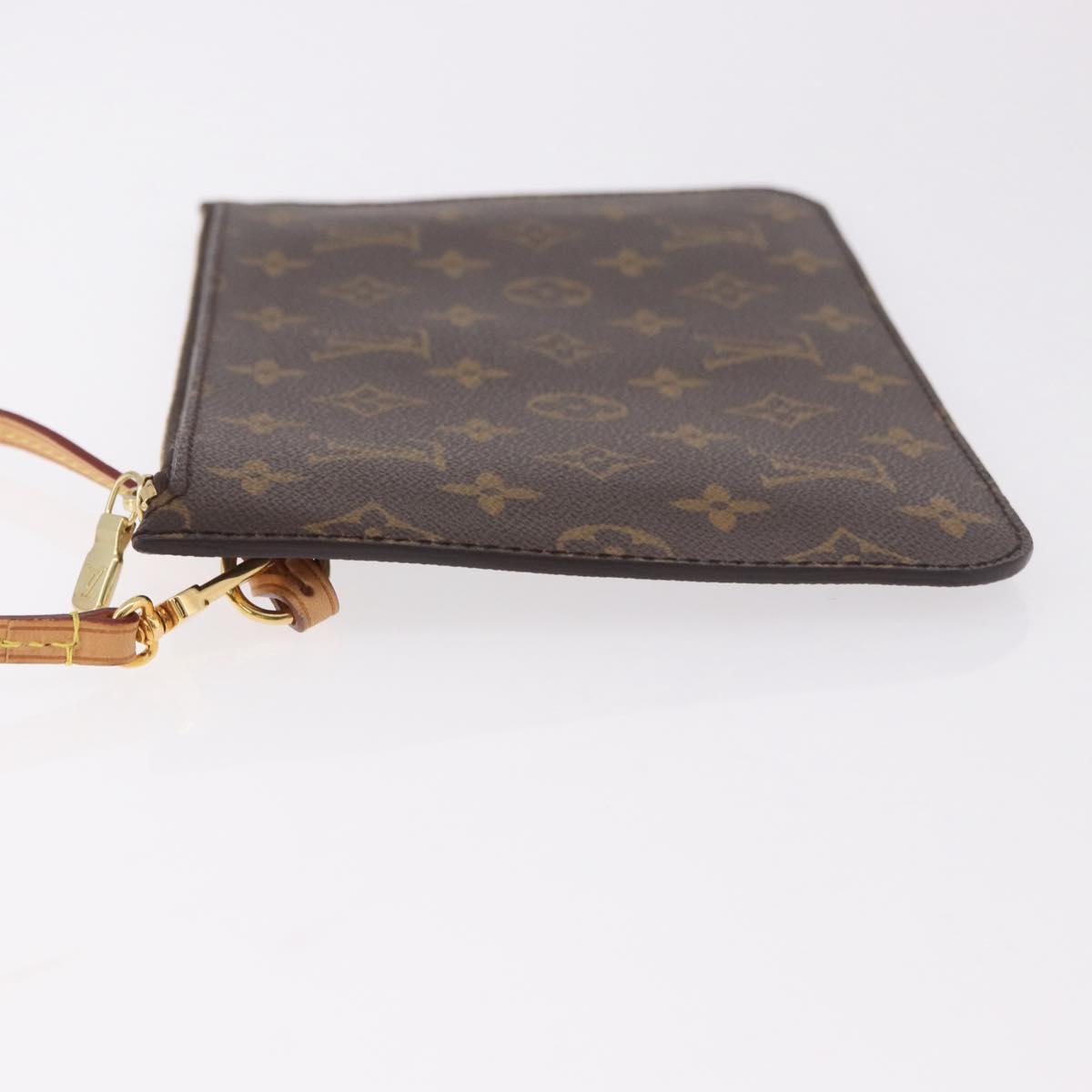 LOUIS VUITTON Monogram Neverfull MM Pouch Accessory Pouch LV Auth am11860V