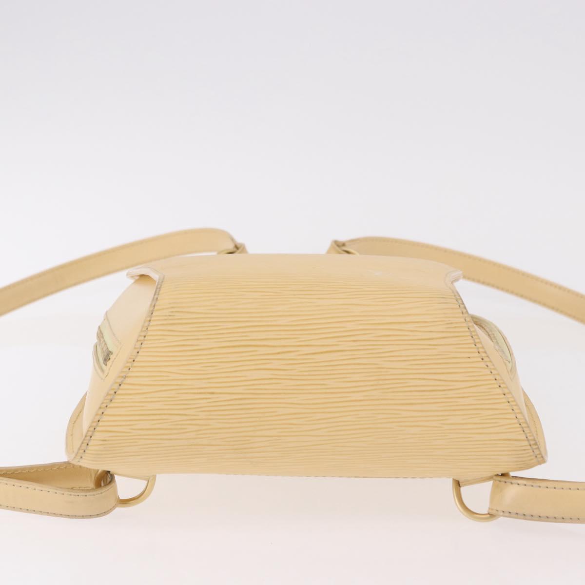 LOUIS VUITTON Epi Mabillon Backpack Vanilla M5223A LV Auth am11865V