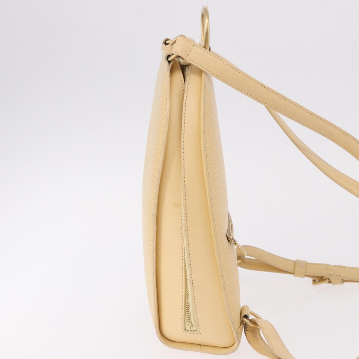 LOUIS VUITTON Epi Mabillon Backpack Vanilla M5223A LV Auth am11865V