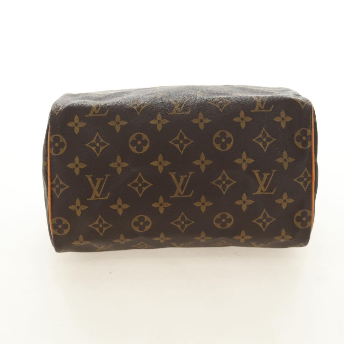 LOUIS VUITTON Monogram Speedy 25 Hand Bag M41528 LV Auth am11878SV