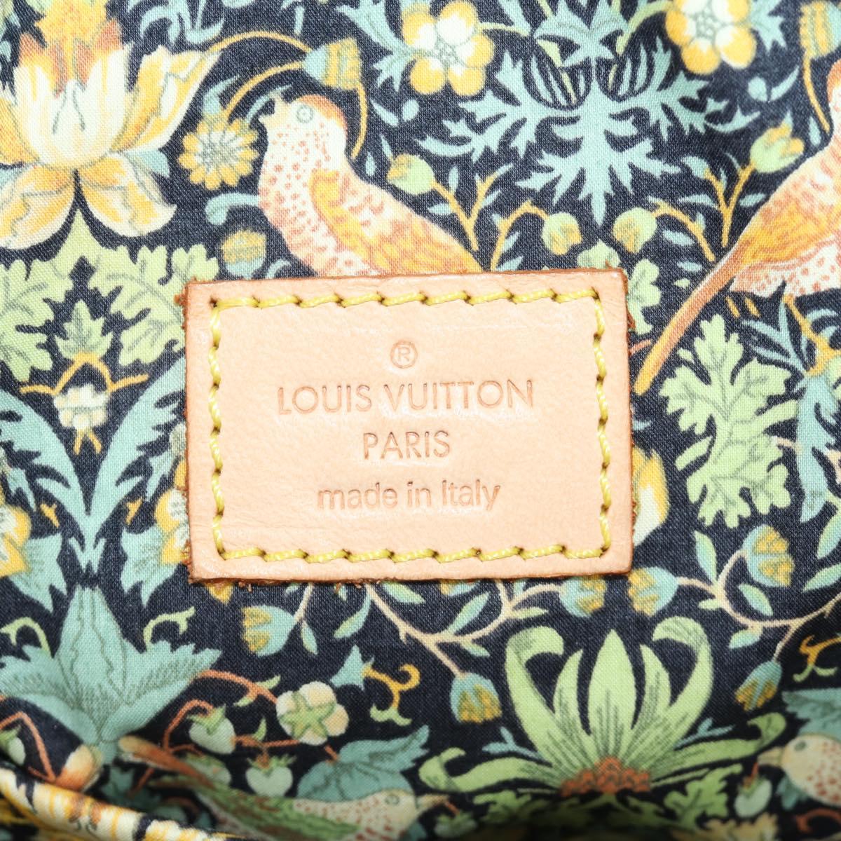 LOUIS VUITTON Monogram Patchwork Denim Bowery Bag Blue M95376 LV Auth am11889SM