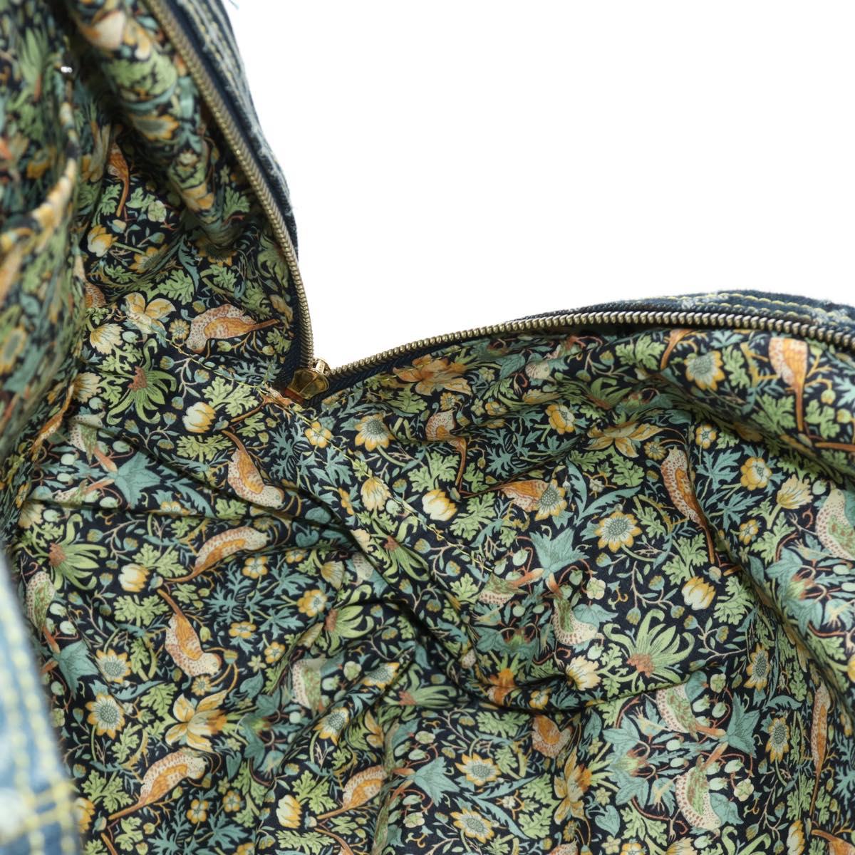 LOUIS VUITTON Monogram Patchwork Denim Bowery Bag Blue M95376 LV Auth am11889SM