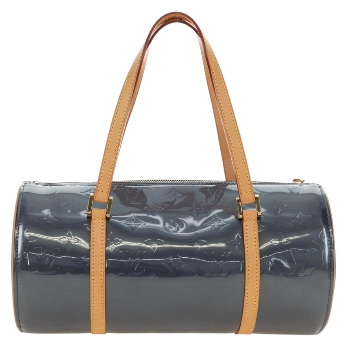 LOUIS VUITTON Monogram Vernis Bedford Hand Bag Indigo M91330 LV Auth am11900V