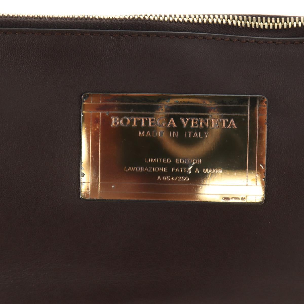 BOTTEGA VENETA INTRECCIATO Cabas PM Hand Bag Leather Brown 141498 Auth am11902SM