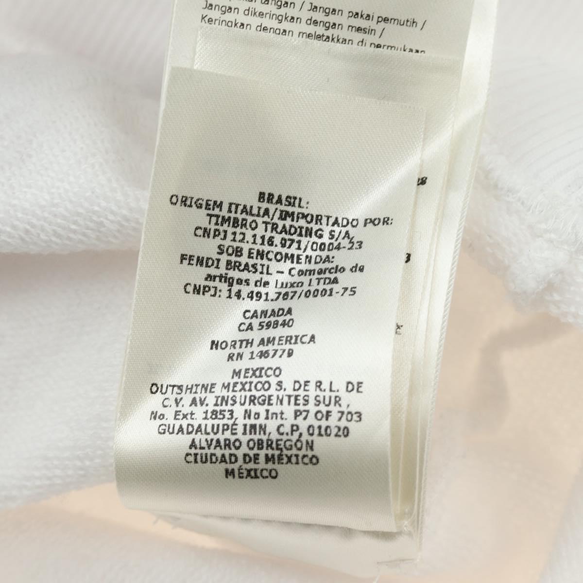 FENDI FENDI x FRGMT x POKÉMON Hoodie Kairyu Cotton S White Auth am11910SM