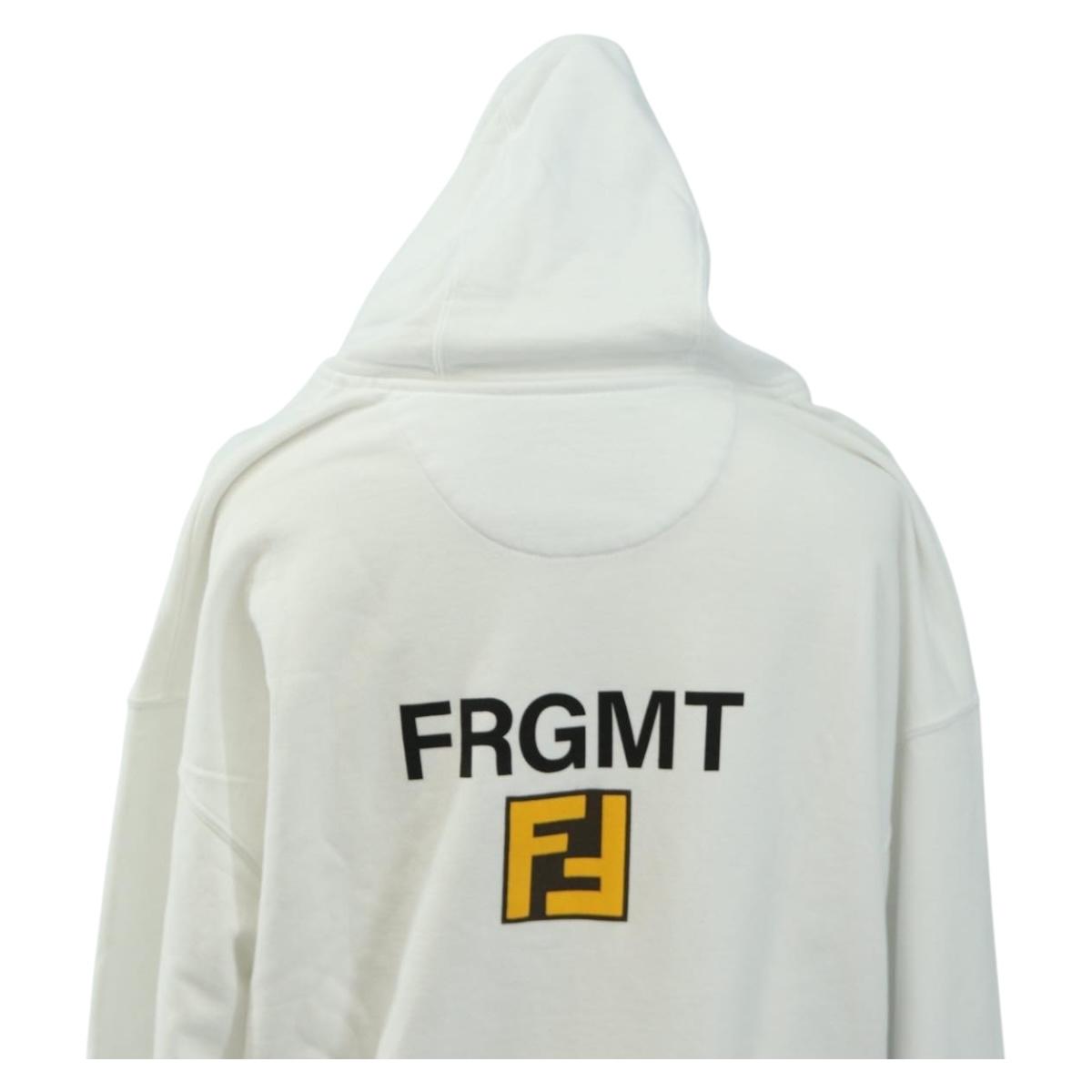 FENDI FENDI x FRGMT x POKÉMON Hoodie Kairyu Cotton S White Auth am11910SM