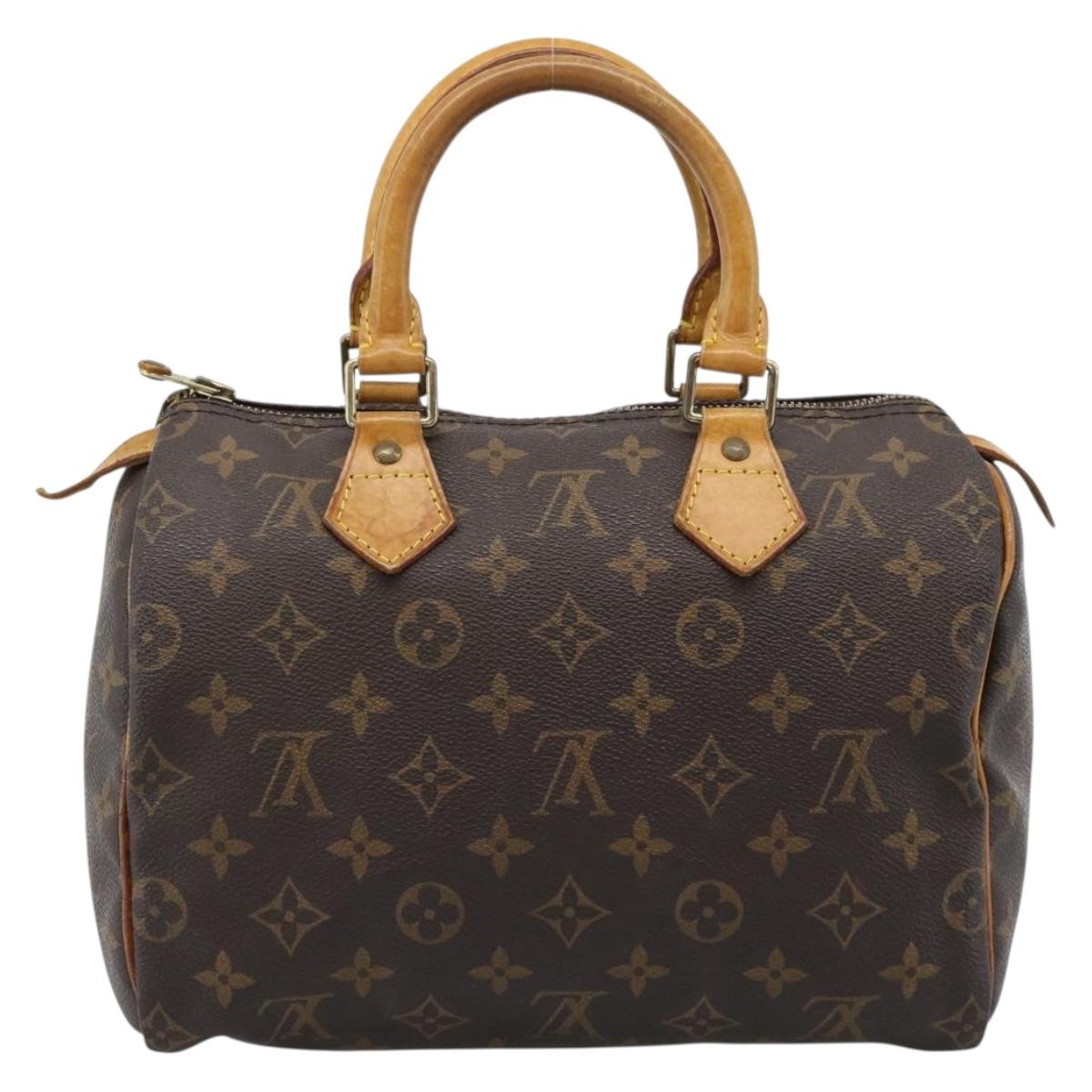 LOUIS VUITTON Monogram Speedy 25 Hand Bag M41528 LV Auth am11911A