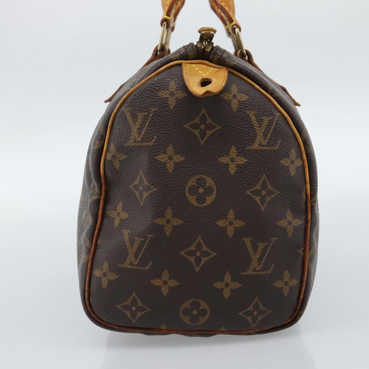 LOUIS VUITTON Monogram Speedy 25 Hand Bag M41528 LV Auth am11911A