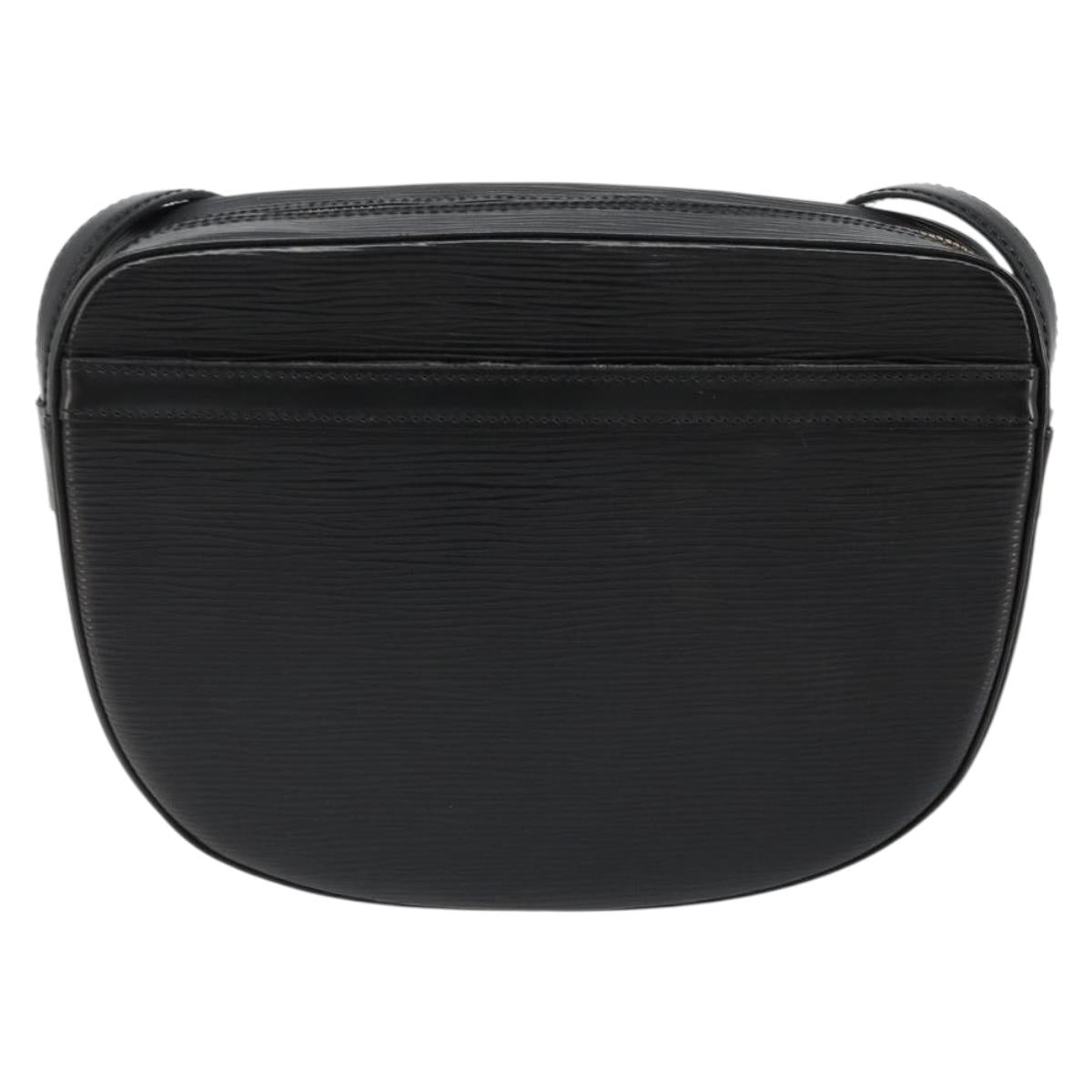 LOUIS VUITTON Epi Jeune Fille MM Shoulder Bag Black M52152 LV Auth am11913A