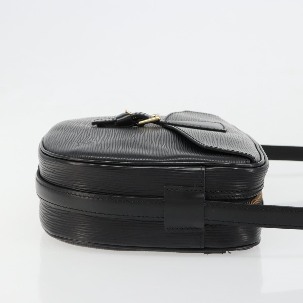 LOUIS VUITTON Epi Jeune Fille MM Shoulder Bag Black M52152 LV Auth am11913A