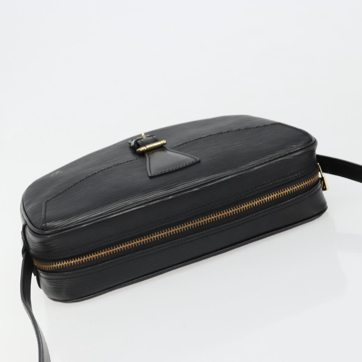 LOUIS VUITTON Epi Jeune Fille MM Shoulder Bag Black M52152 LV Auth am11913A