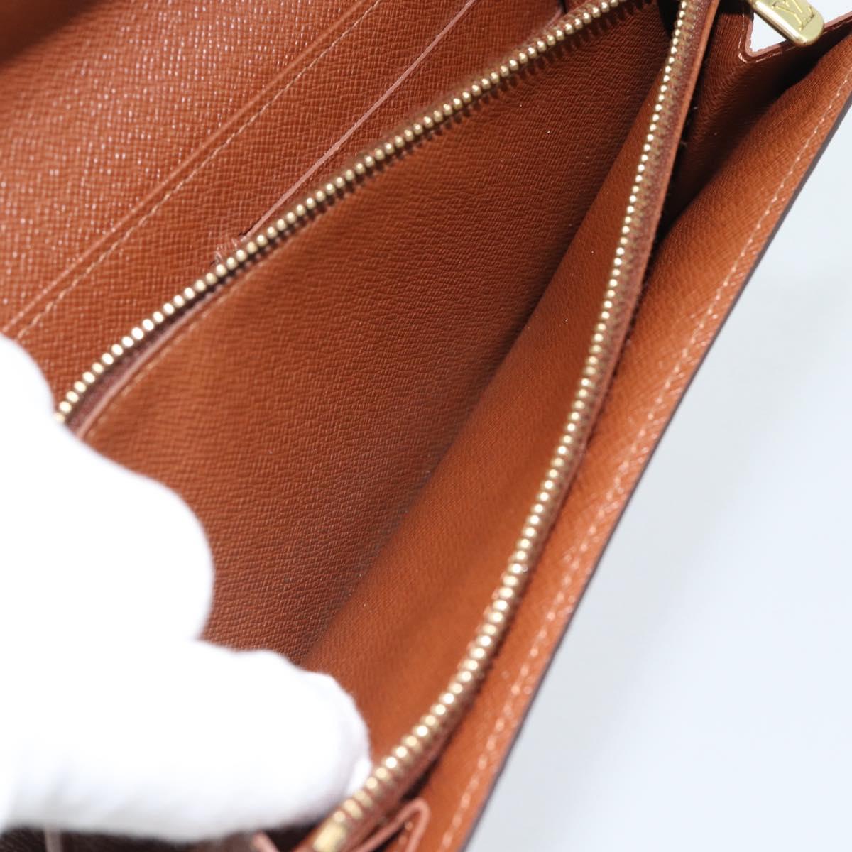 LOUIS VUITTON Monogram Portefeuille Sarah Long Wallet M61734 LV Auth am11915V
