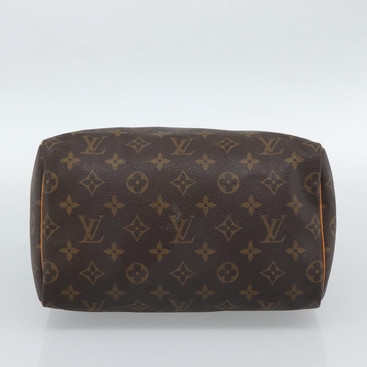 LOUIS VUITTON Monogram Speedy 25 Hand Bag M41528 LV Auth am11935A