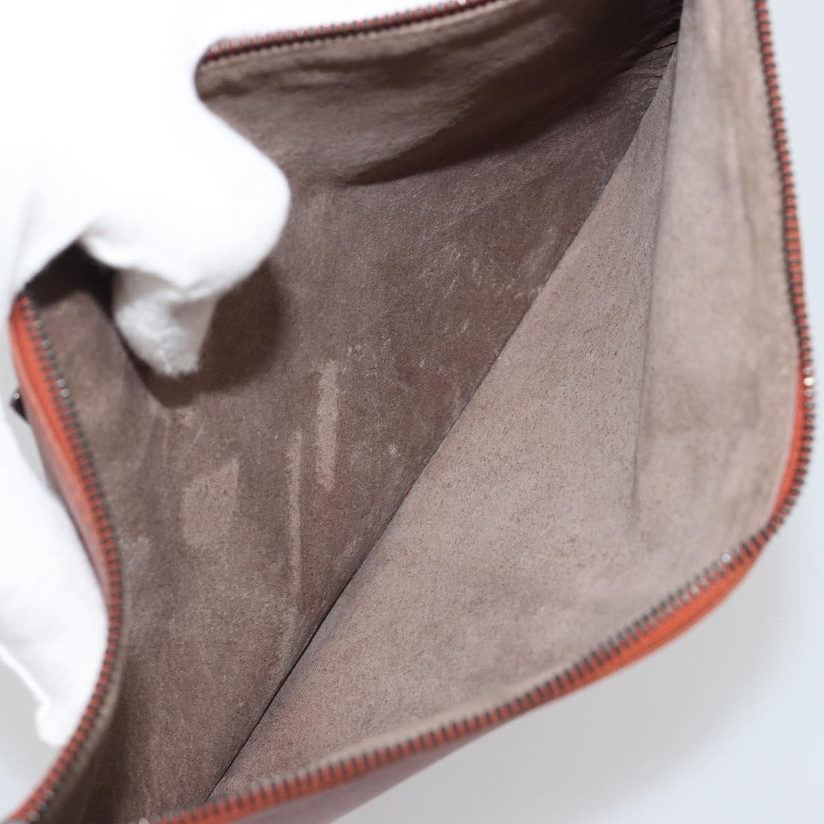 BOTTEGA VENETA INTRECCIATO Cabas MM Tote Bag Leather Brown 115664 Auth am11943SM