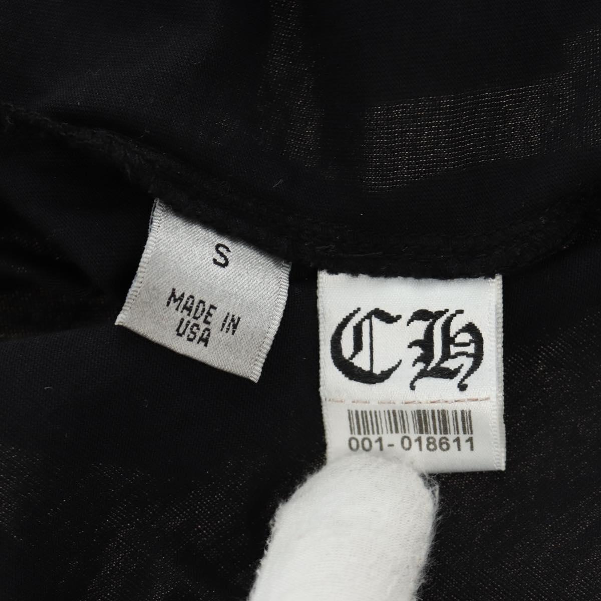 Chrome Hearts Long sleeve Cut Cotton S Black Auth am11959M