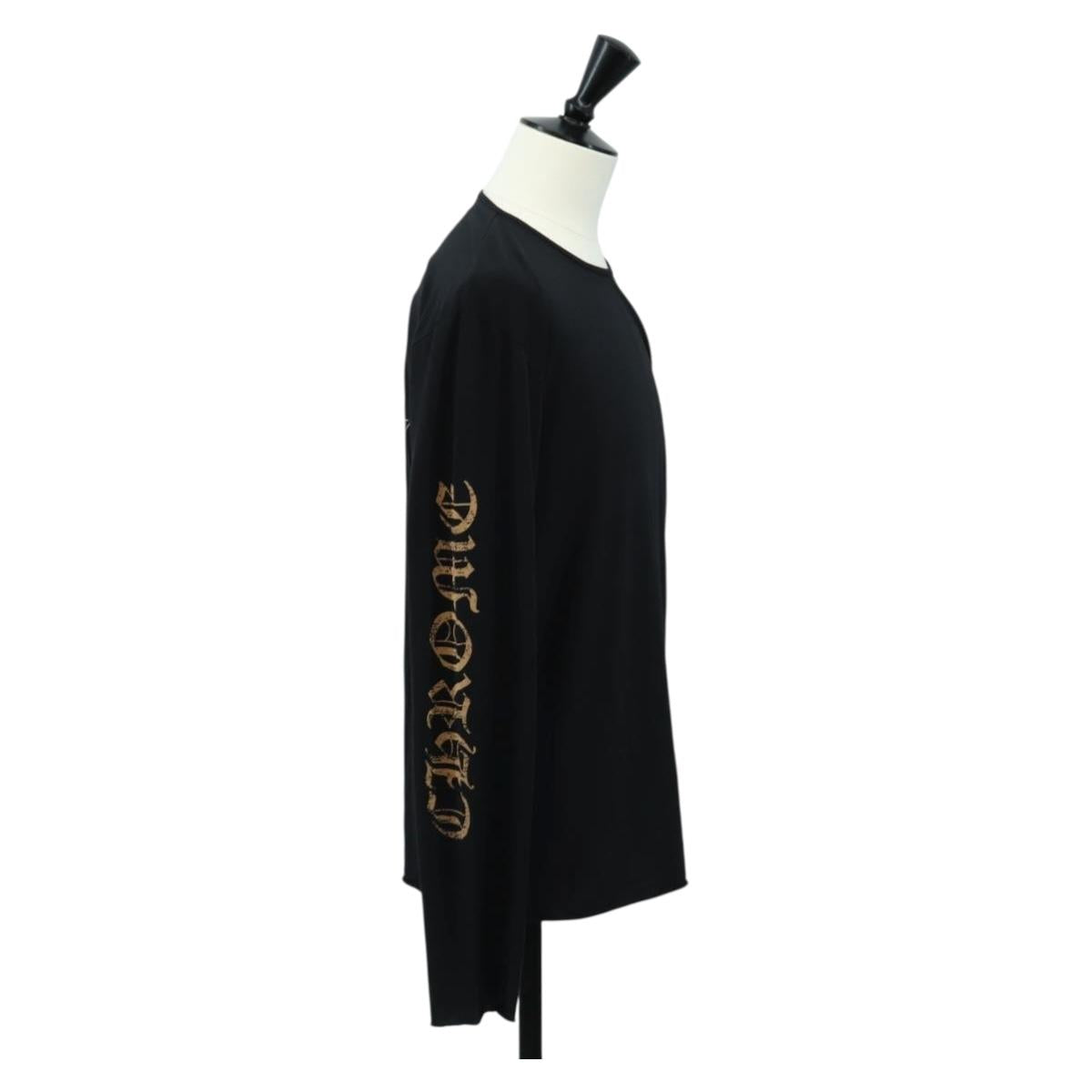 Chrome Hearts Long sleeve Cut Cotton S Black Auth am11959M
