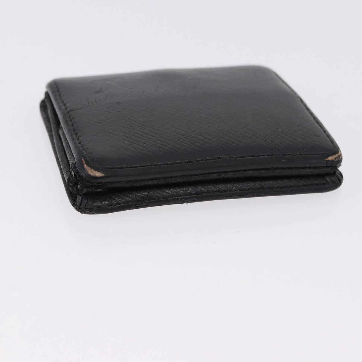 LOUIS VUITTON Monogram Taiga Damier Ebene Wallet 7 Set Black Green Auth am11994