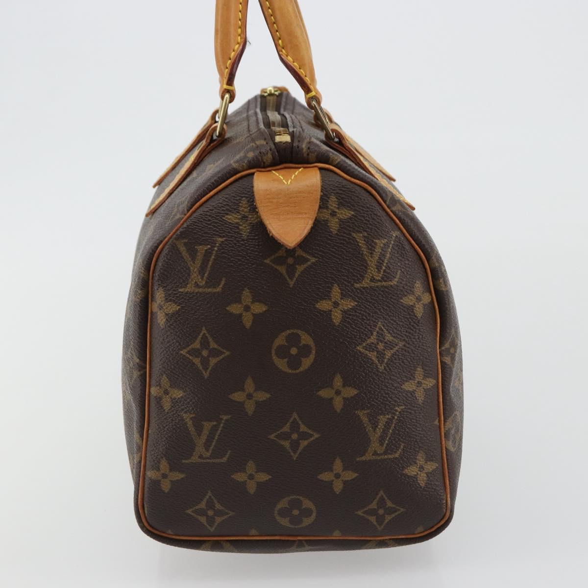 LOUIS VUITTON Monogram Speedy 25 Hand Bag M41528 LV Auth am12008A
