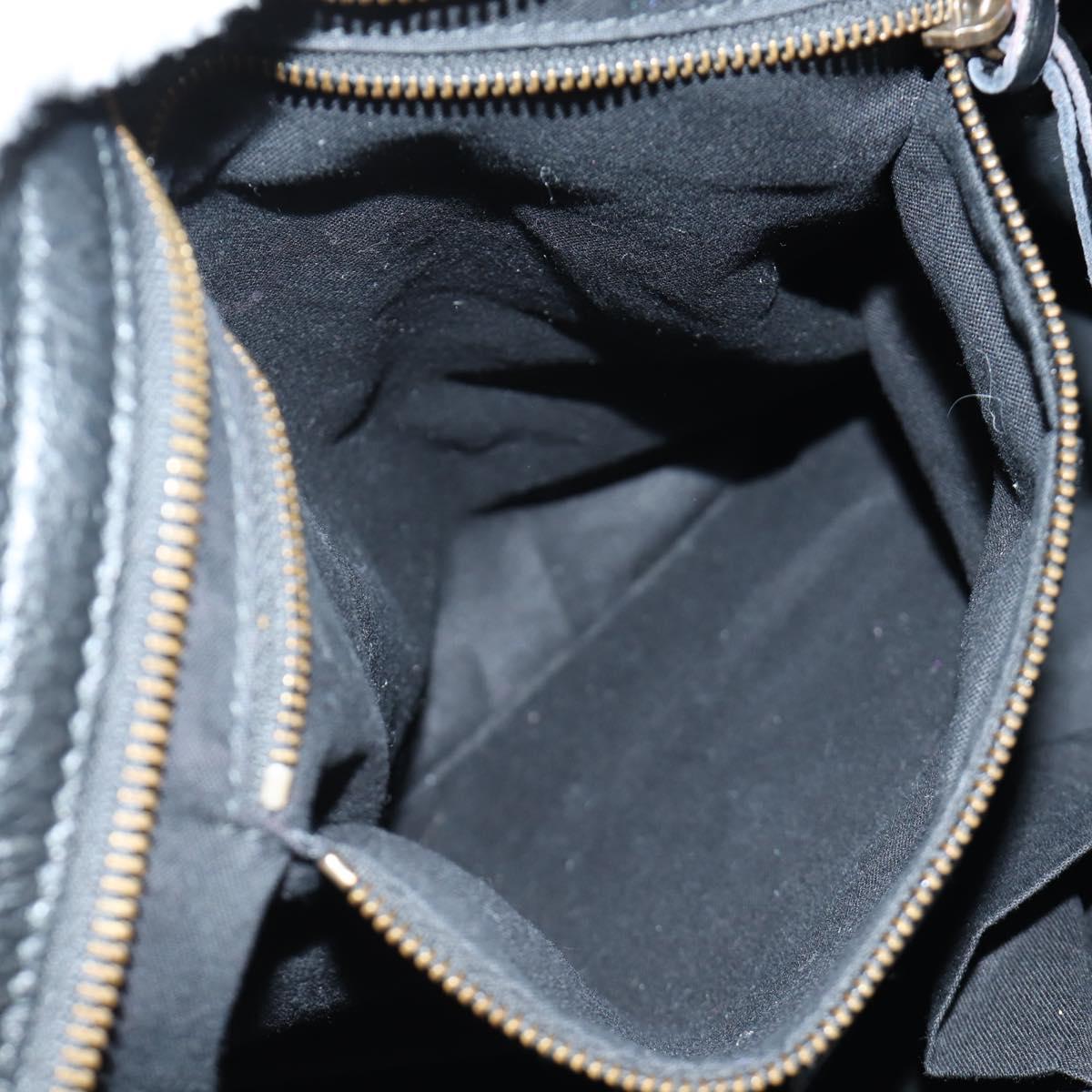 BALENCIAGA Graffiti The City Hand Bag Leather 2way Black 115748 Auth am12010SAM