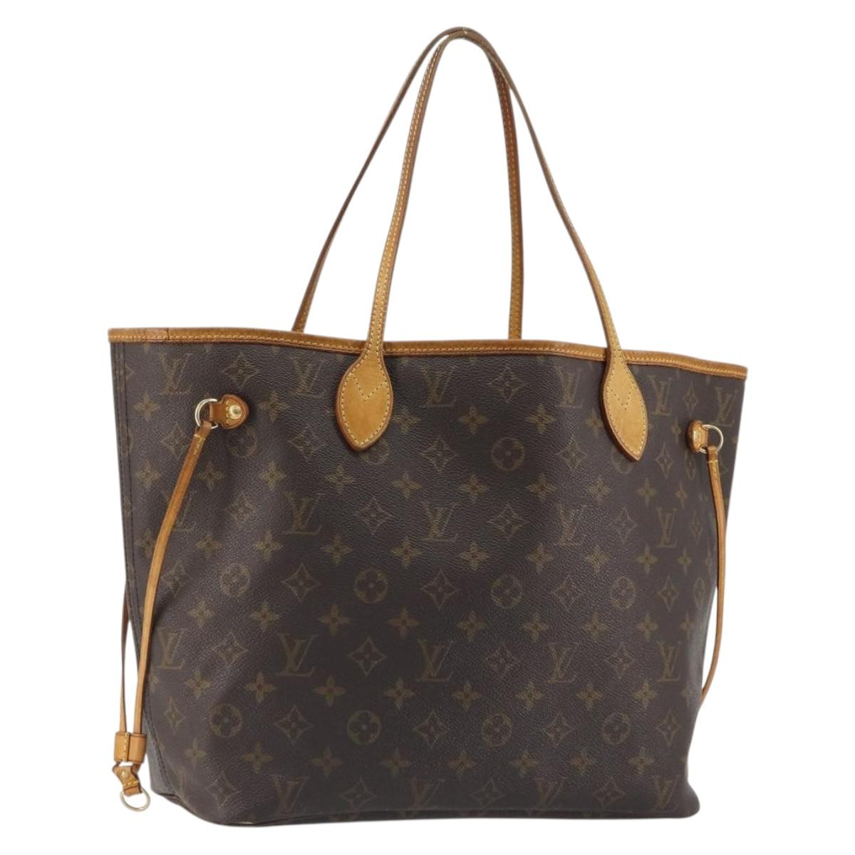 LOUIS VUITTON Monogram Neverfull MM Tote Bag M40156 LV Auth am12011A