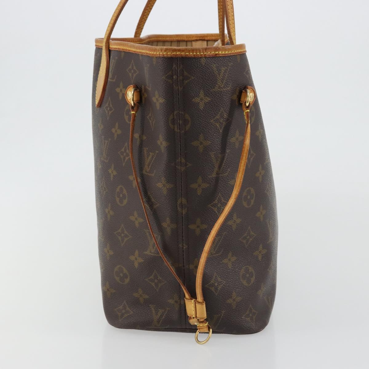 LOUIS VUITTON Monogram Neverfull MM Tote Bag M40156 LV Auth am12011A