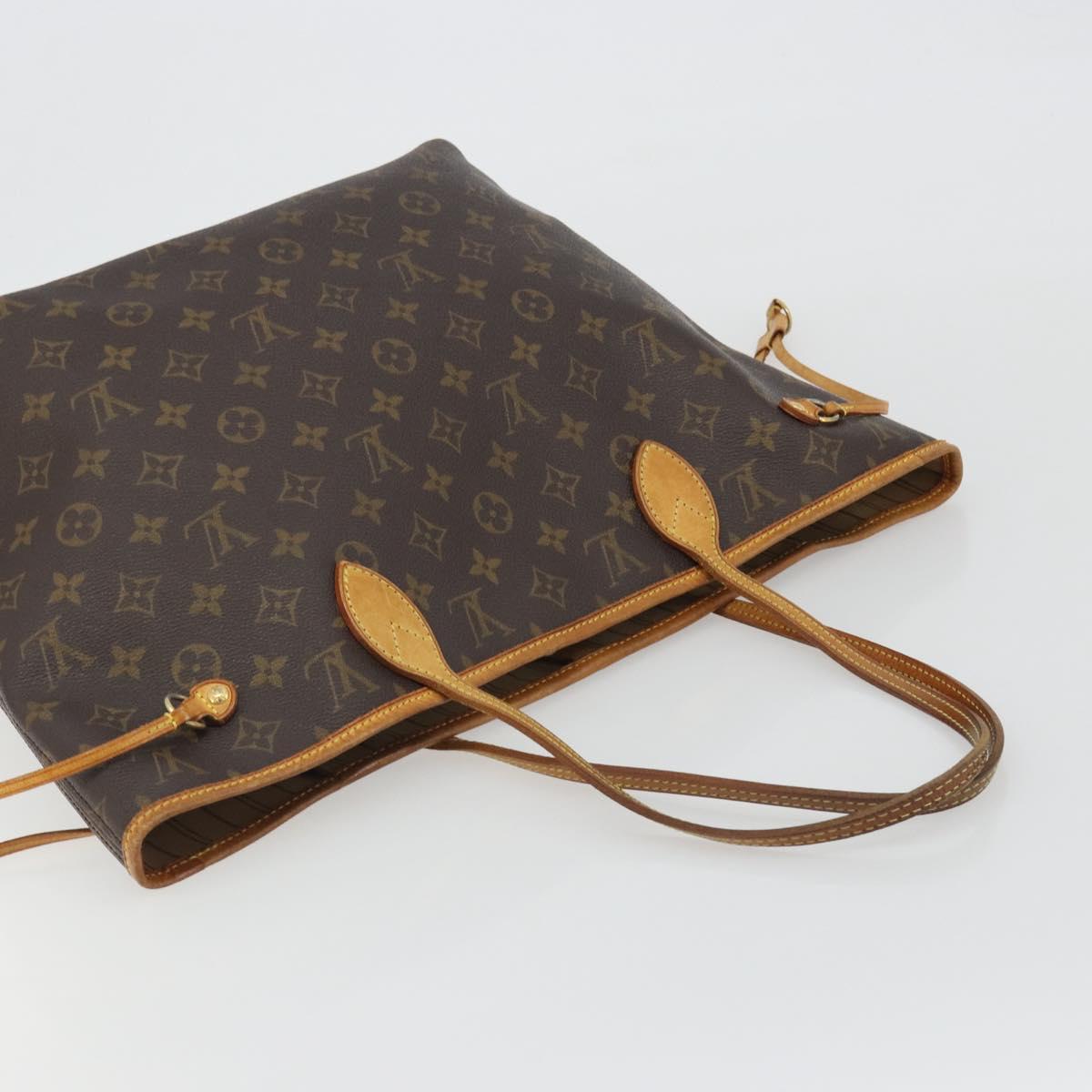 LOUIS VUITTON Monogram Neverfull MM Tote Bag M40156 LV Auth am12011A