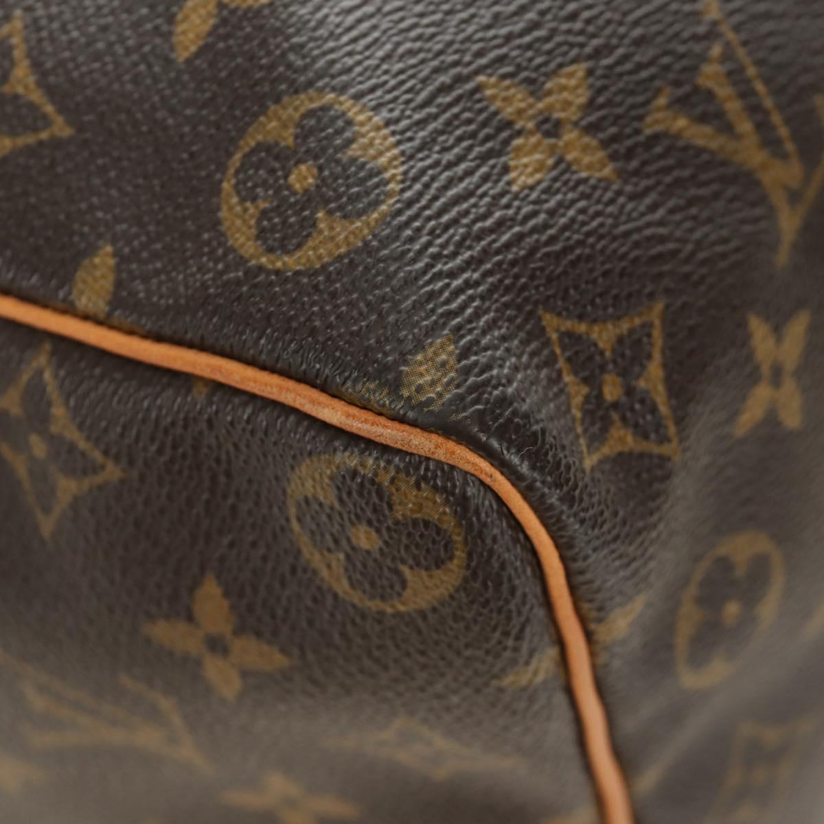 LOUIS VUITTON Monogram Speedy 35 Hand Bag M41524 LV Auth am12014V