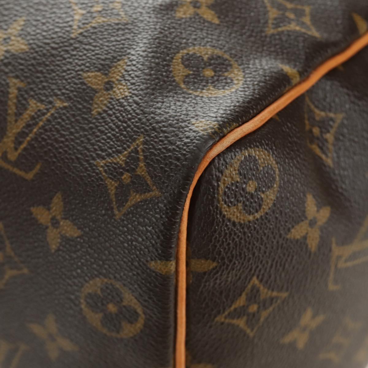 LOUIS VUITTON Monogram Speedy 35 Hand Bag M41524 LV Auth am12014V