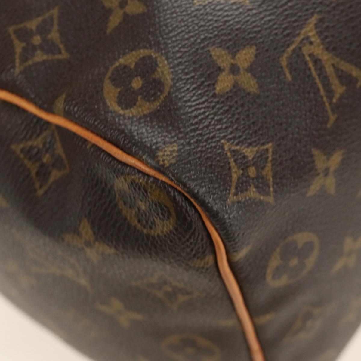 LOUIS VUITTON Monogram Speedy 35 Hand Bag M41524 LV Auth am12014V