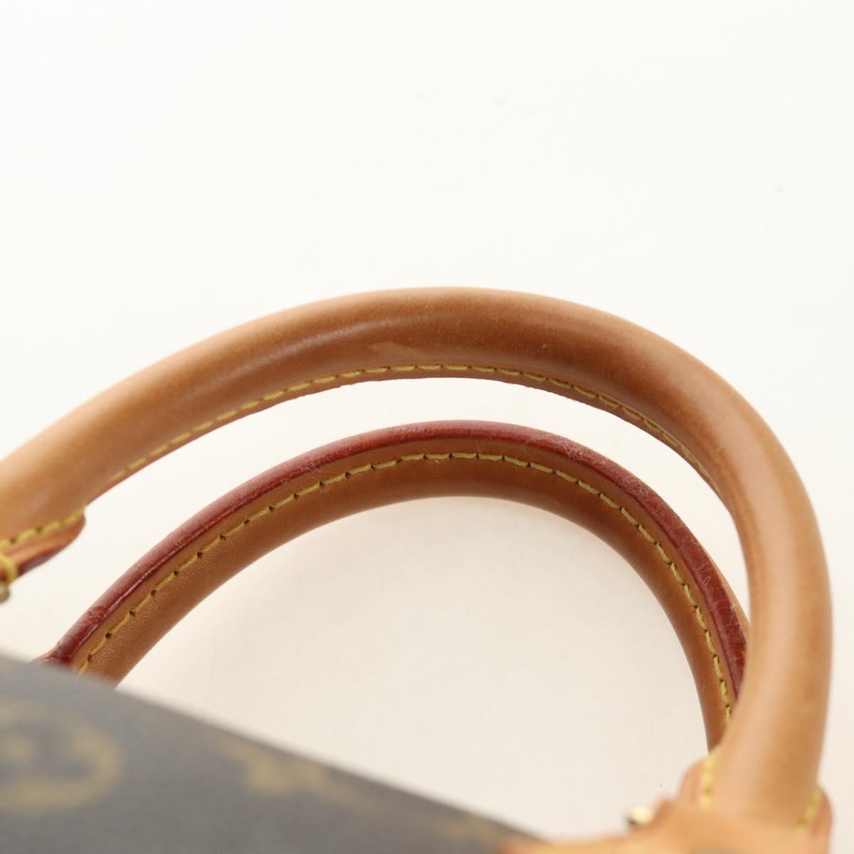 LOUIS VUITTON Monogram Speedy 35 Hand Bag M41524 LV Auth am12014V