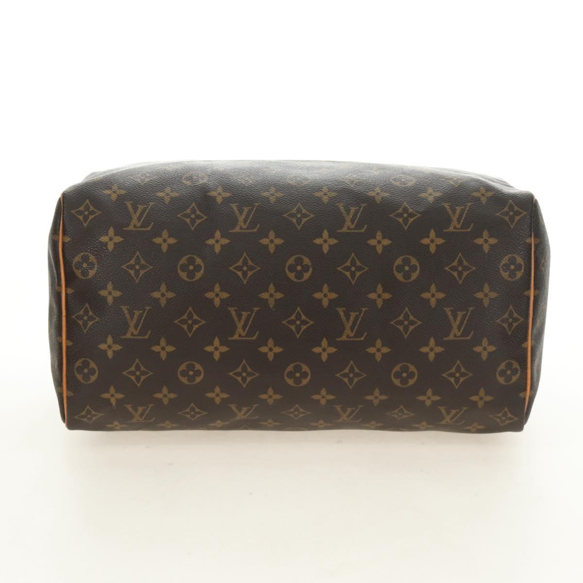 LOUIS VUITTON Monogram Speedy 35 Hand Bag M41524 LV Auth am12014V
