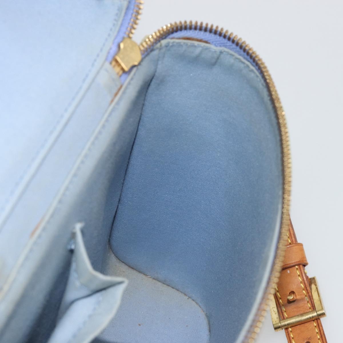 LOUIS VUITTON Monogram Vernis Sullivan Vertical Bag Lavande M91258 Auth am12022A