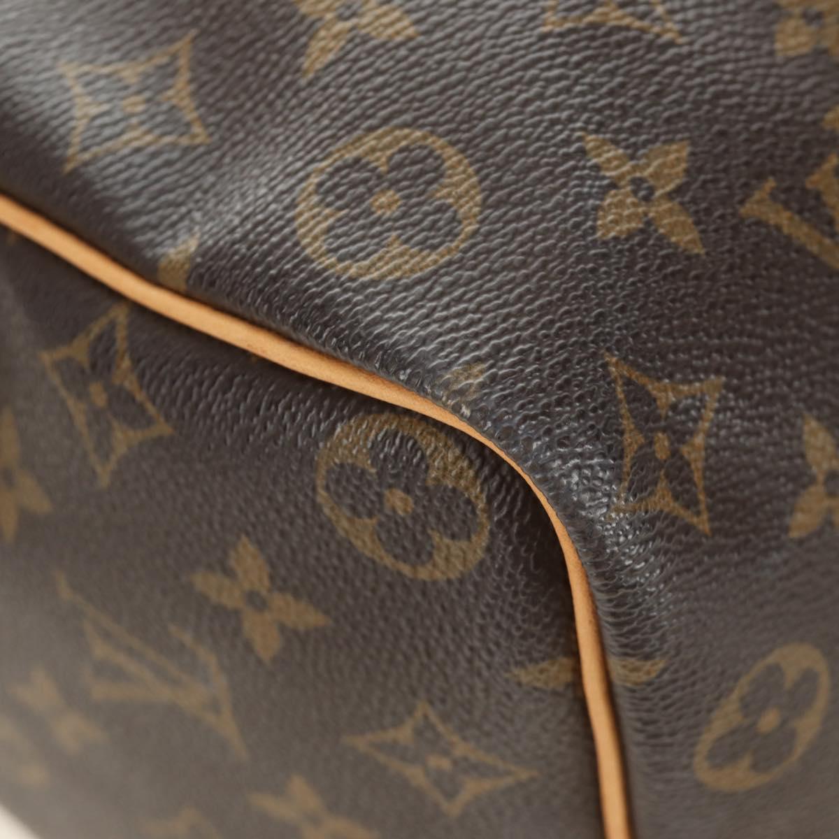 LOUIS VUITTON Monogram Speedy 35 Hand Bag M41524 LV Auth am12023V