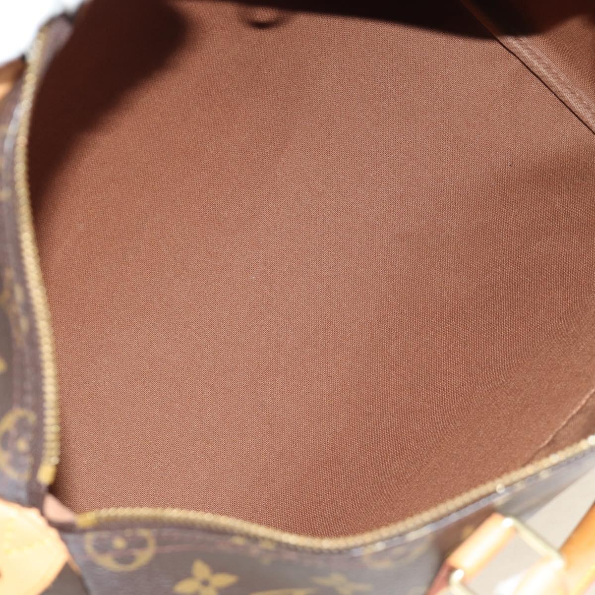 LOUIS VUITTON Monogram Speedy 35 Hand Bag M41524 LV Auth am12023V