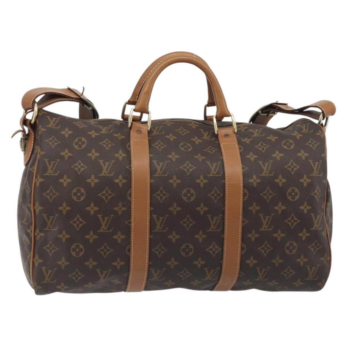 LOUIS VUITTON Monogram Boston Bag LV Auth am12042