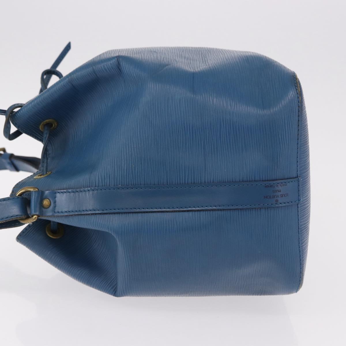 LOUIS VUITTON Epi Petit Noe Shoulder Bag Blue M44105 LV Auth am12049