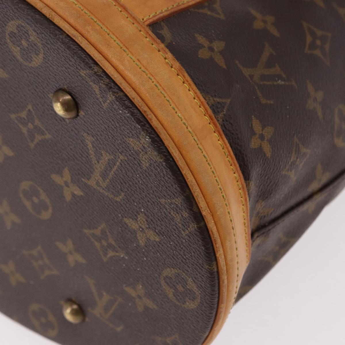 LOUIS VUITTON Monogram Bucket GM Shoulder Bag M42236 LV Auth am12051