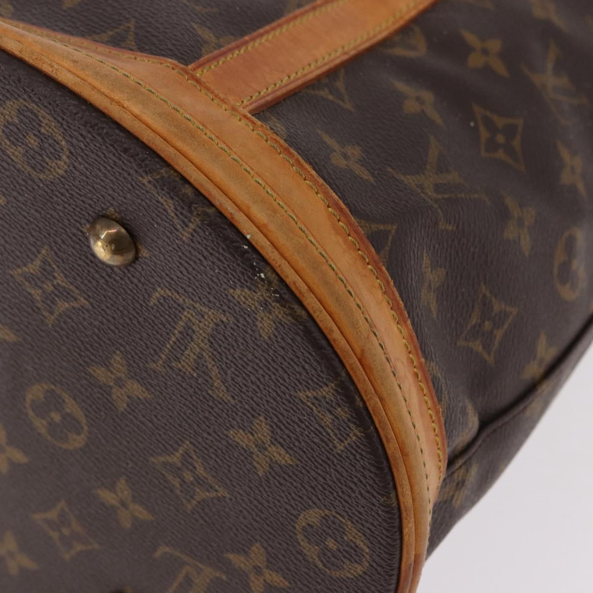 LOUIS VUITTON Monogram Bucket GM Shoulder Bag M42236 LV Auth am12051