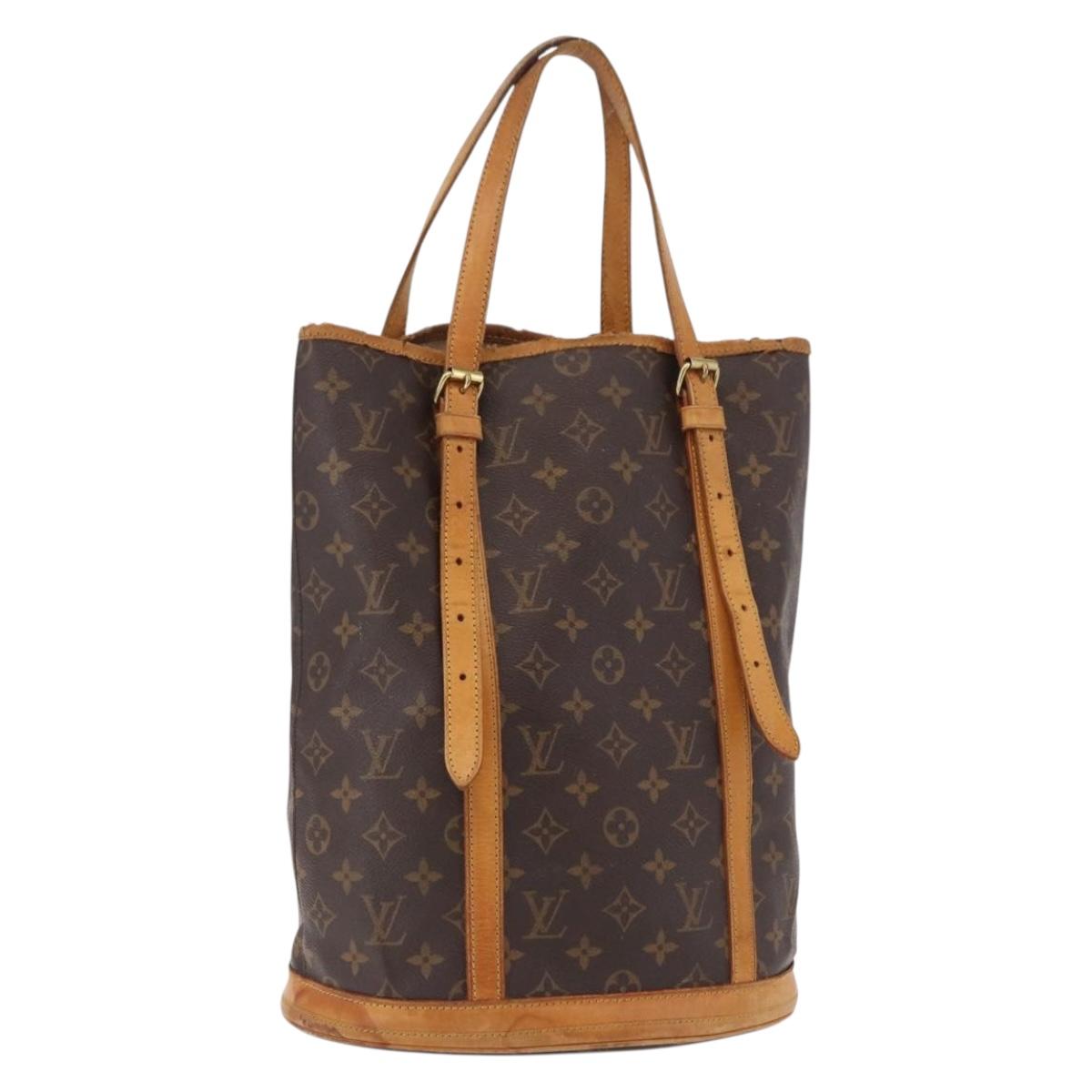 LOUIS VUITTON Monogram Bucket GM Shoulder Bag M42236 LV Auth am12051
