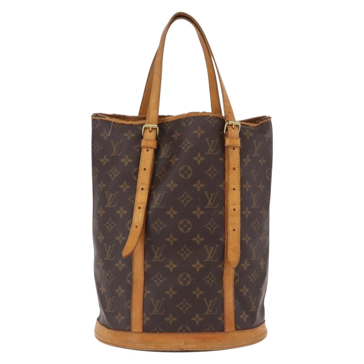 LOUIS VUITTON Monogram Bucket GM Shoulder Bag M42236 LV Auth am12051