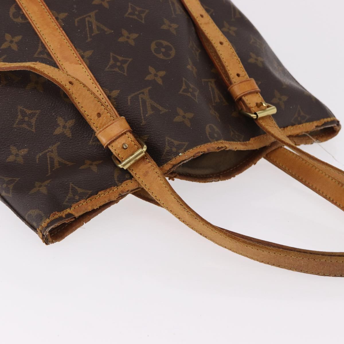 LOUIS VUITTON Monogram Bucket GM Shoulder Bag M42236 LV Auth am12051