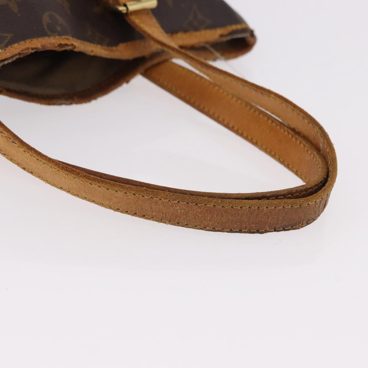 LOUIS VUITTON Monogram Bucket GM Shoulder Bag M42236 LV Auth am12051