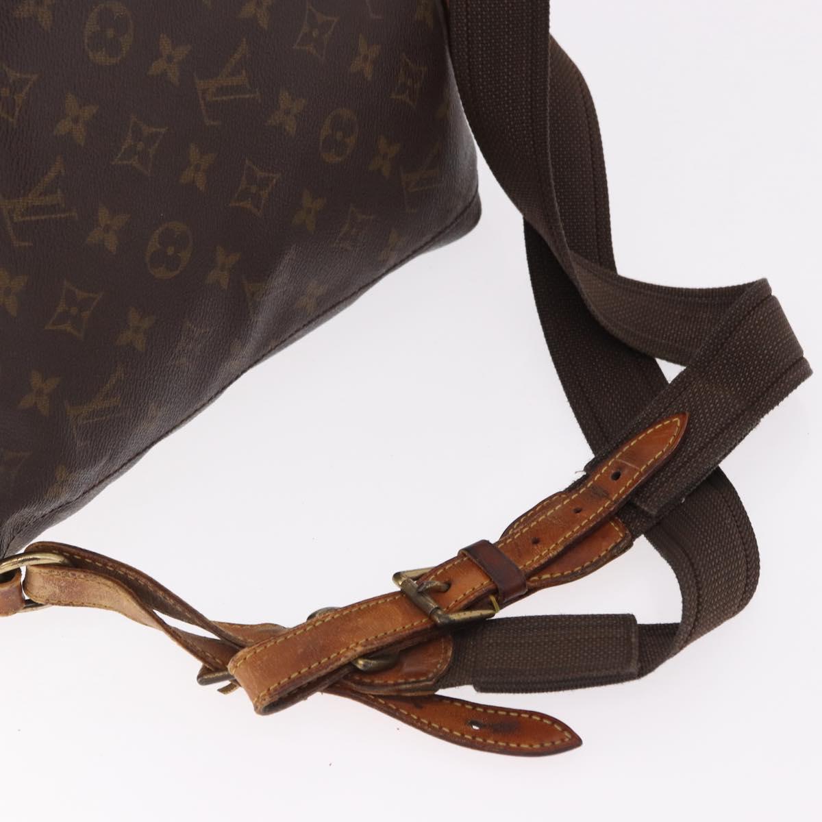 LOUIS VUITTON Monogram Montsouris GM Backpack M51135 LV Auth am12052