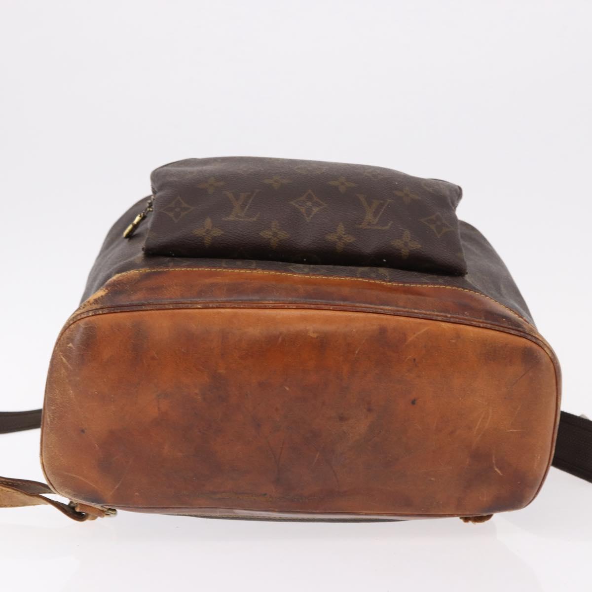 LOUIS VUITTON Monogram Montsouris GM Backpack M51135 LV Auth am12052