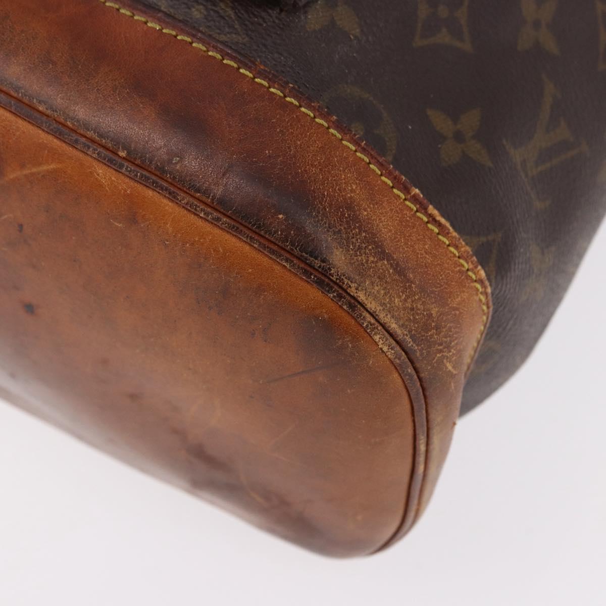LOUIS VUITTON Monogram Montsouris GM Backpack M51135 LV Auth am12052