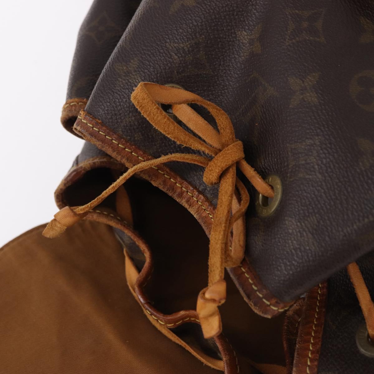 LOUIS VUITTON Monogram Montsouris GM Backpack M51135 LV Auth am12052