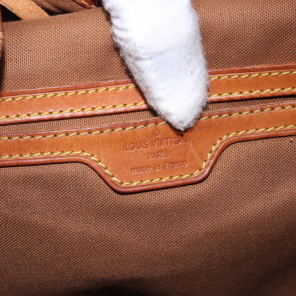 LOUIS VUITTON Monogram Montsouris GM Backpack M51135 LV Auth am12052