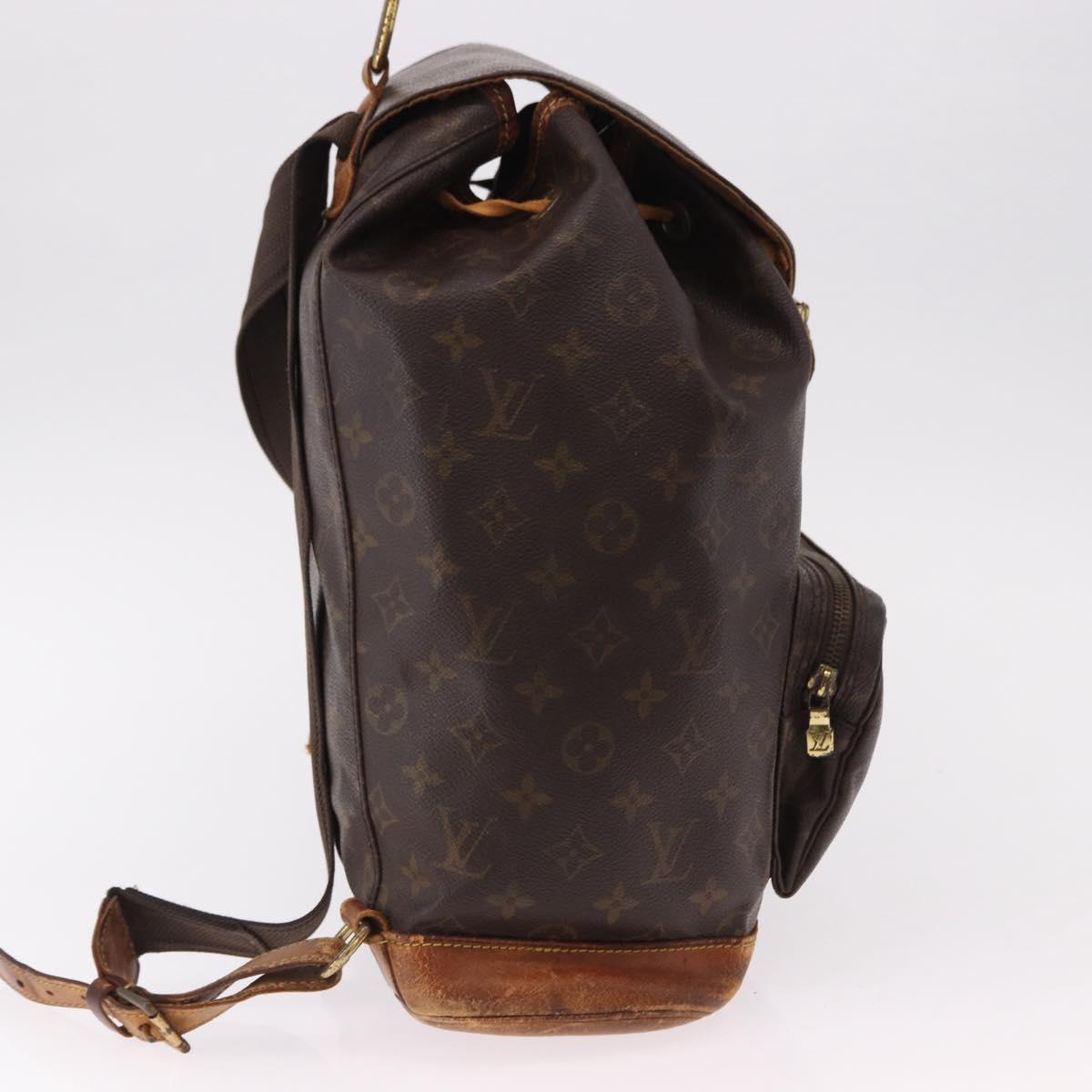 LOUIS VUITTON Monogram Montsouris GM Backpack M51135 LV Auth am12052